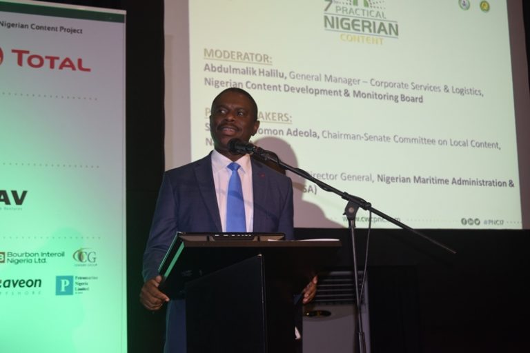 Director General, Nigerian Maritime Administration and Safety Agency, (NIMASA), Dakuku Peterside