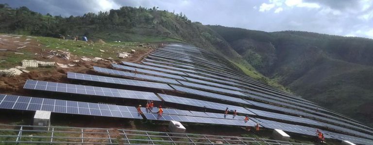 Multinational effort brings first solar field to Burundi