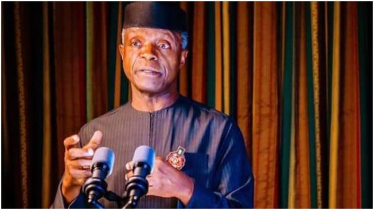 Africa’s Case For A Just Energy Transition Irrefutable, Says Osinbajo