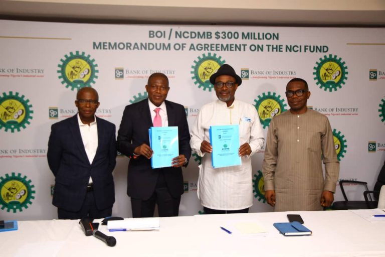NCDMB, BOI Launch $50m Fund For Oil Sector Manufacturers